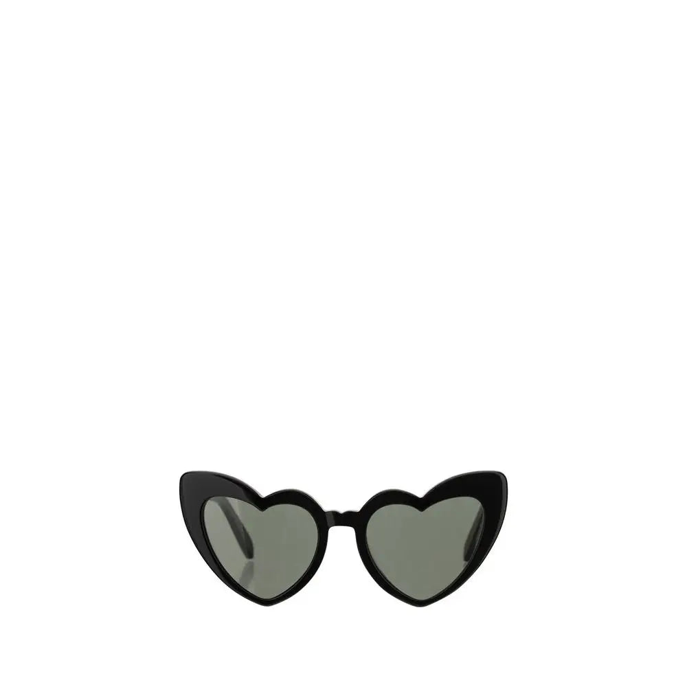 Saint Laurent Schwarze Sonnenbrille aus Acetat