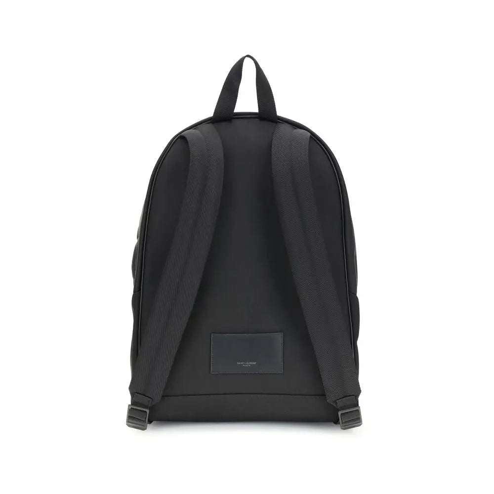 Saint Laurent Schwarzer Rucksack aus recyceltem Polyamid