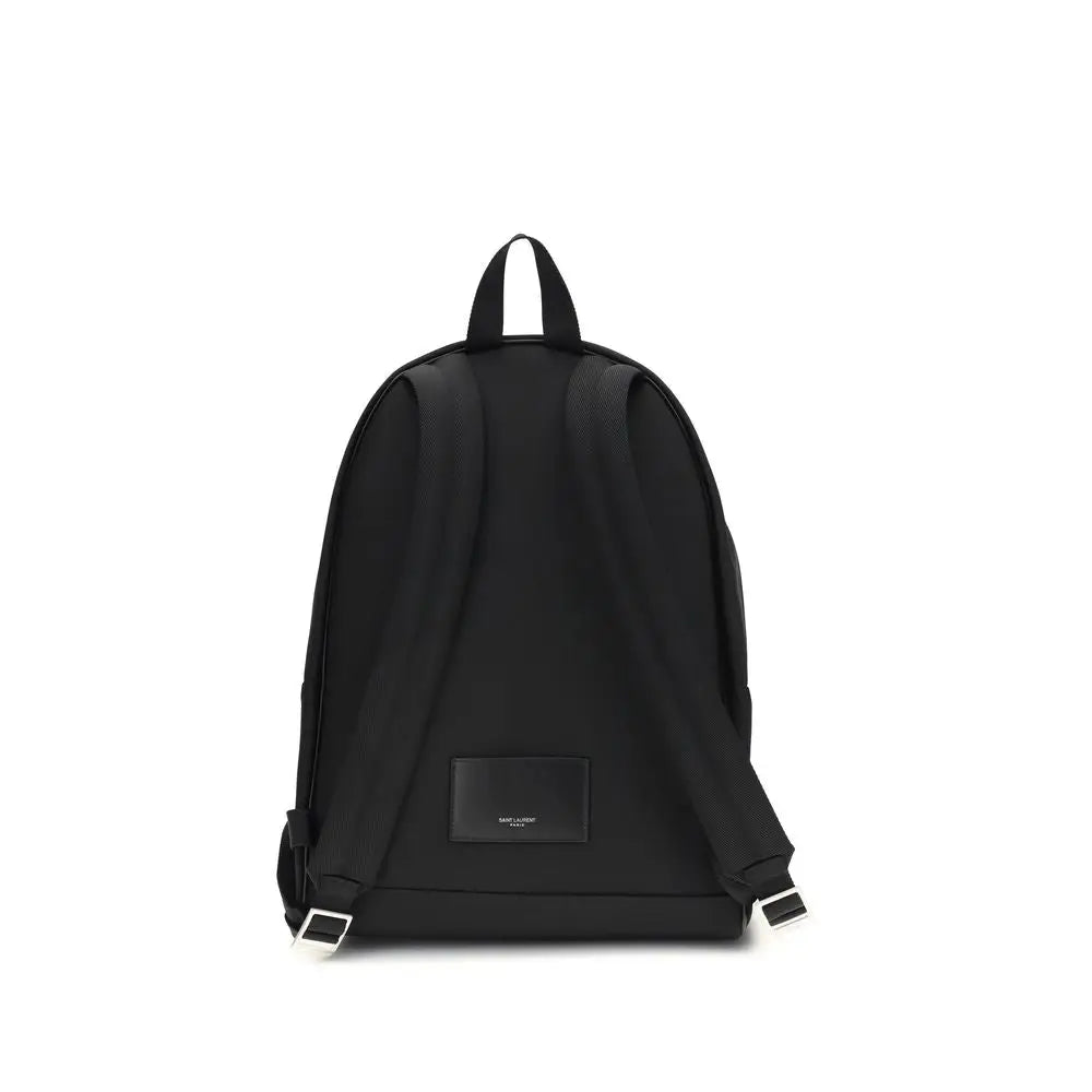 Saint Laurent Schwarzer Rucksack aus Stoff