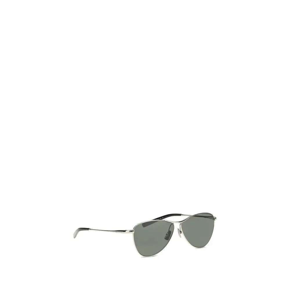 Saint Laurent Silberne Metall-Sonnenbrille