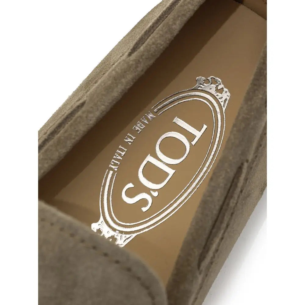 Tod’s Beige Wildleder Mokassin - 7.5