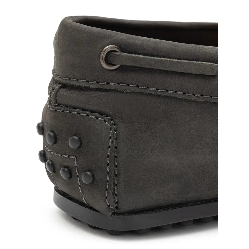 Tod’s Grauer Nubukleder Mokassin - 7.5