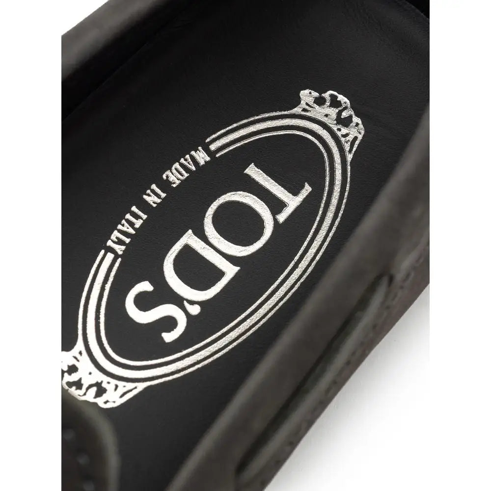 Tod’s Grauer Nubukleder Mokassin - 7.5