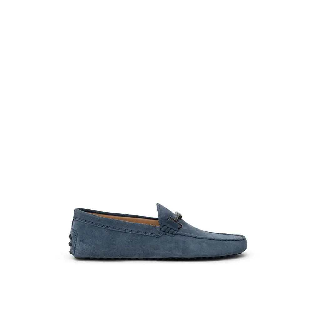 Tod’s Mokassin aus blauem Wildleder - EU41/US8
