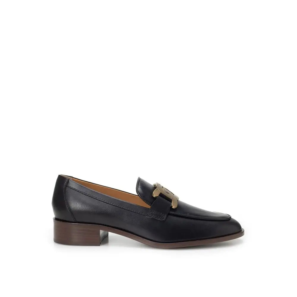 Tod’s Schwarze Loafer aus Kalbsleder zum Schlüpfen - EU40/US10