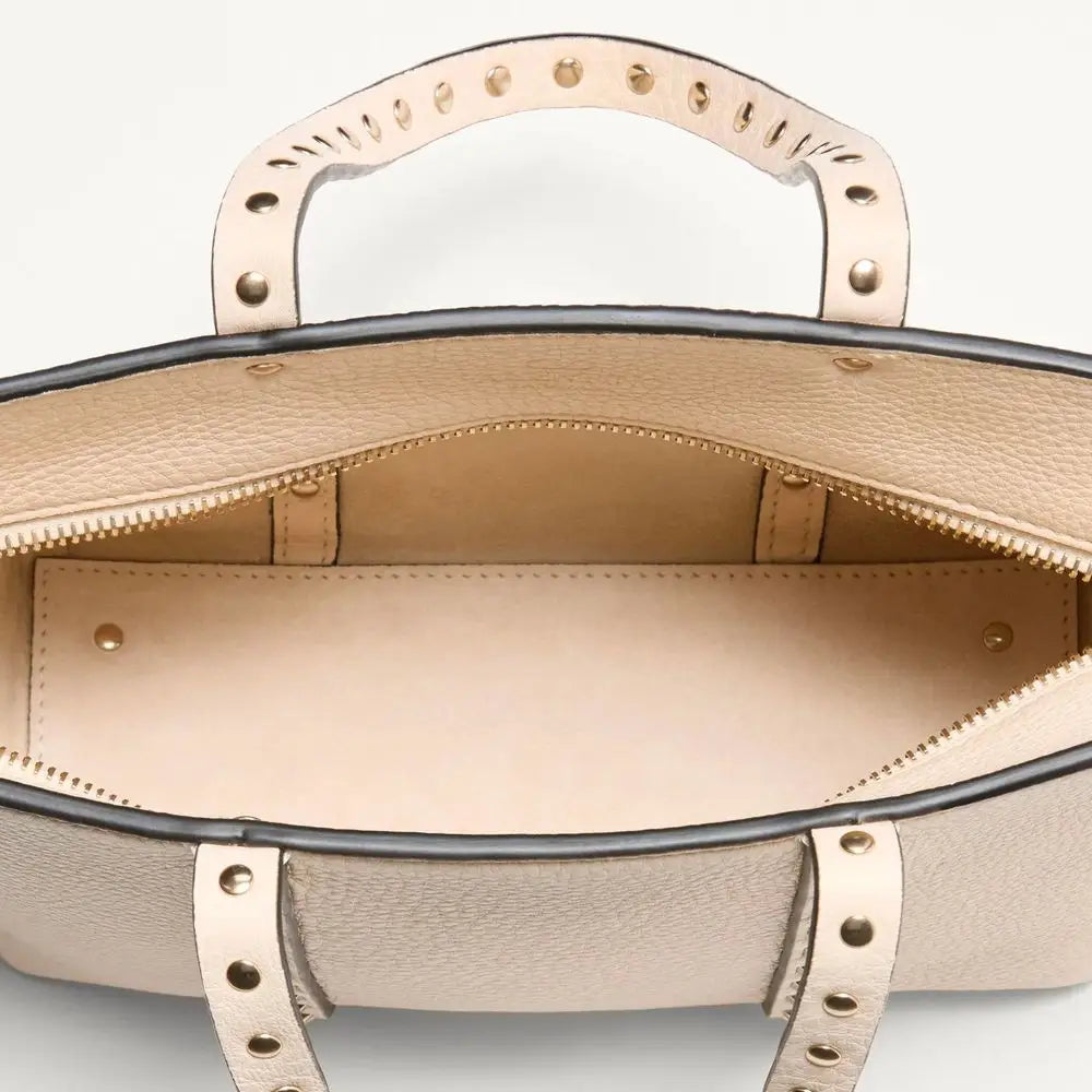 Valentino Garavani Beige Kalbsleder-Tote Bag