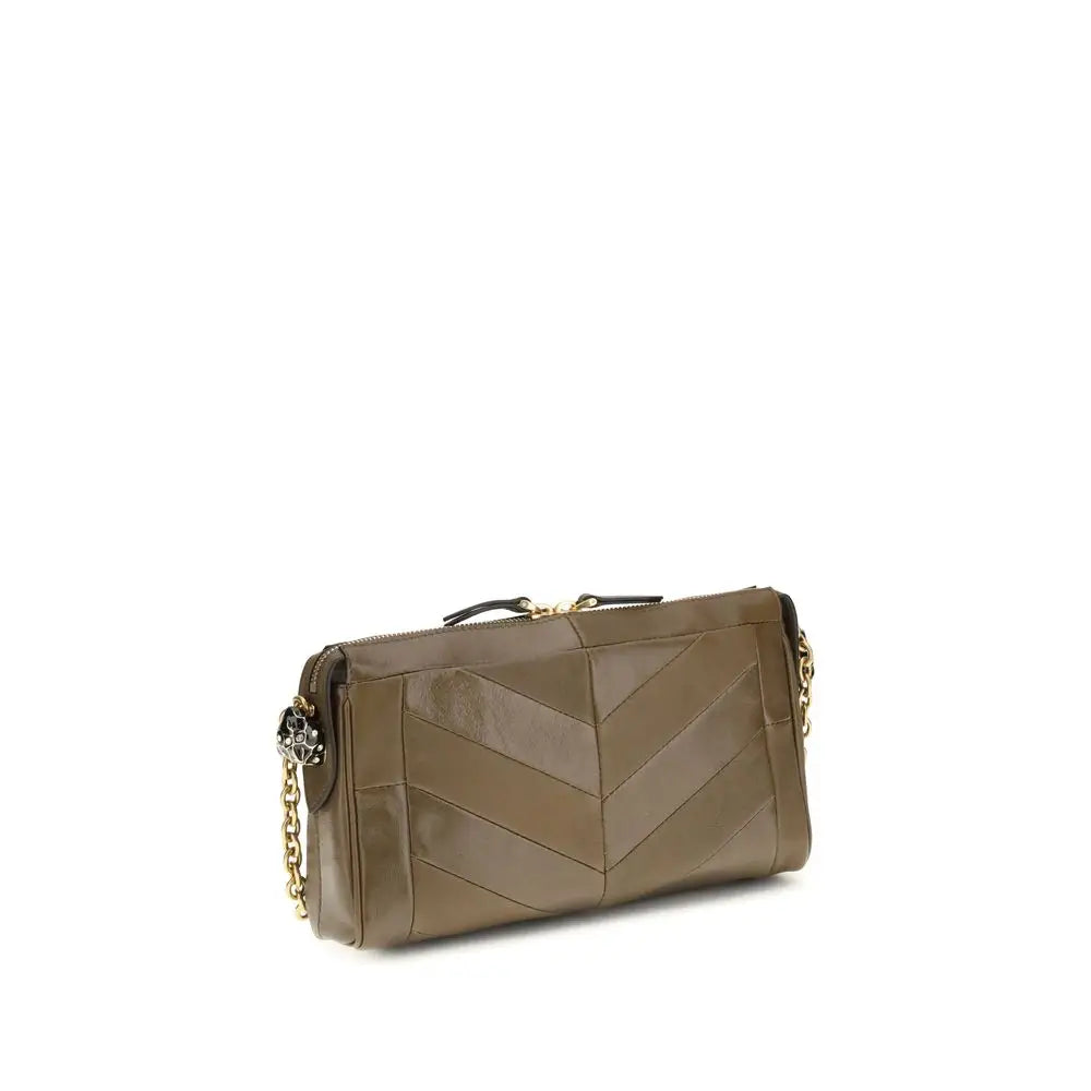 Valentino Garavani Beige Lamm Ovis Aries Aries Schultertasche