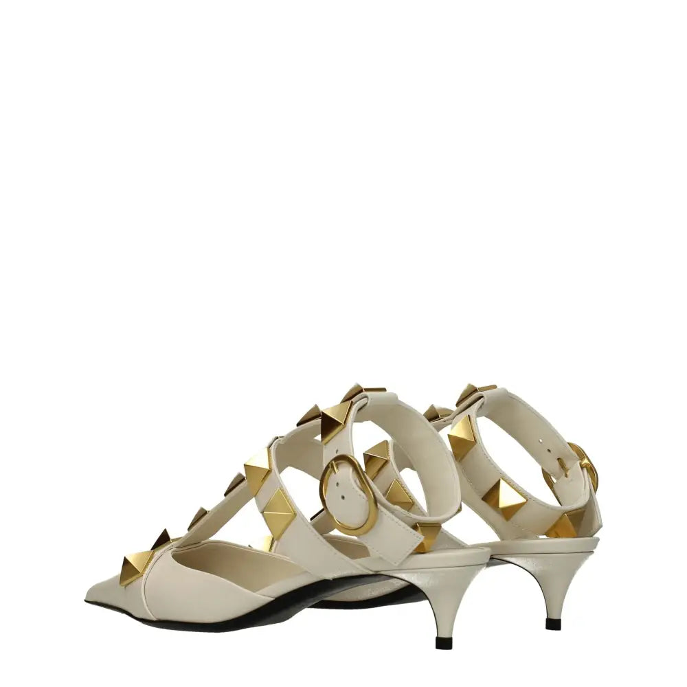 Valentino Garavani Beige Wildleder-Stilettos - EU37.5/US7.5