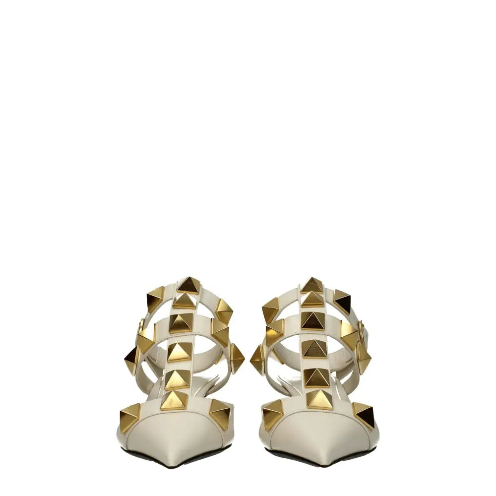 Valentino Garavani Beige Wildleder-Stilettos - EU37.5/US7.5