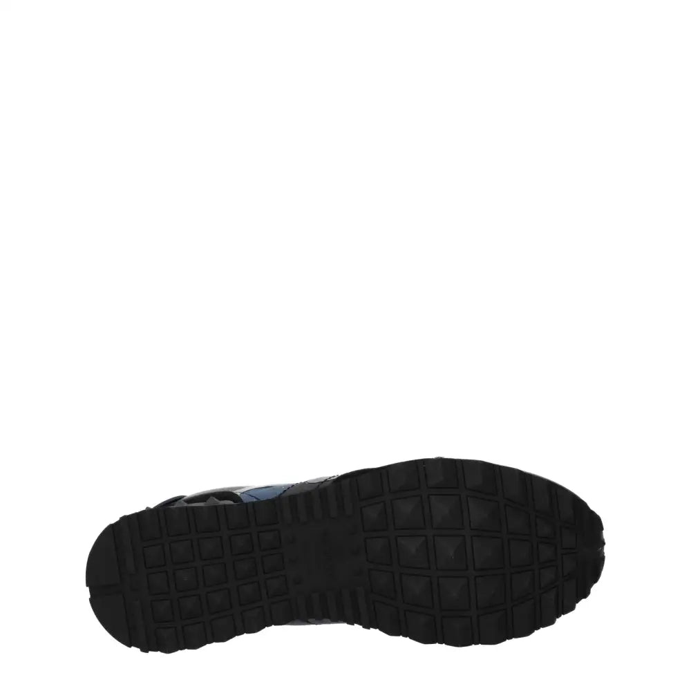 Valentino Garavani Blaue Leder-Sneakers mit niedrigem Schaft - EU40/US7