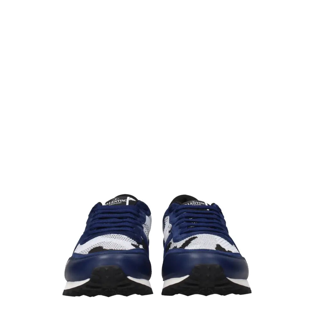 Valentino Garavani Graue Sportliche Turnschuhe aus Stoff - EU40.5/US7.5