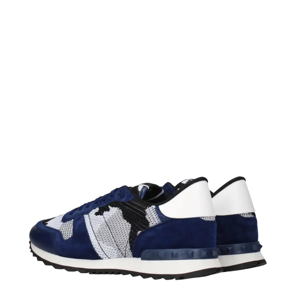 Valentino Garavani Graue Sportliche Turnschuhe aus Stoff - EU40.5/US7.5