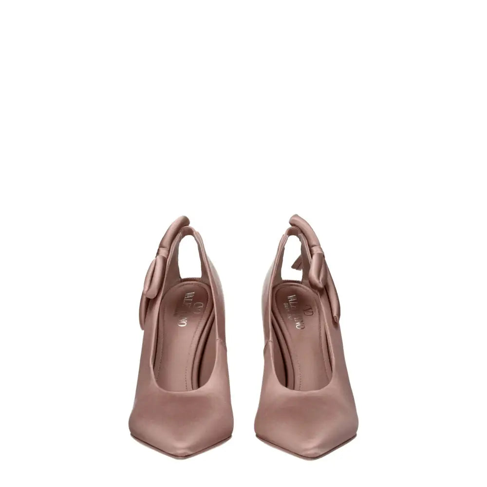Valentino Garavani Rosa Satin-Pumps