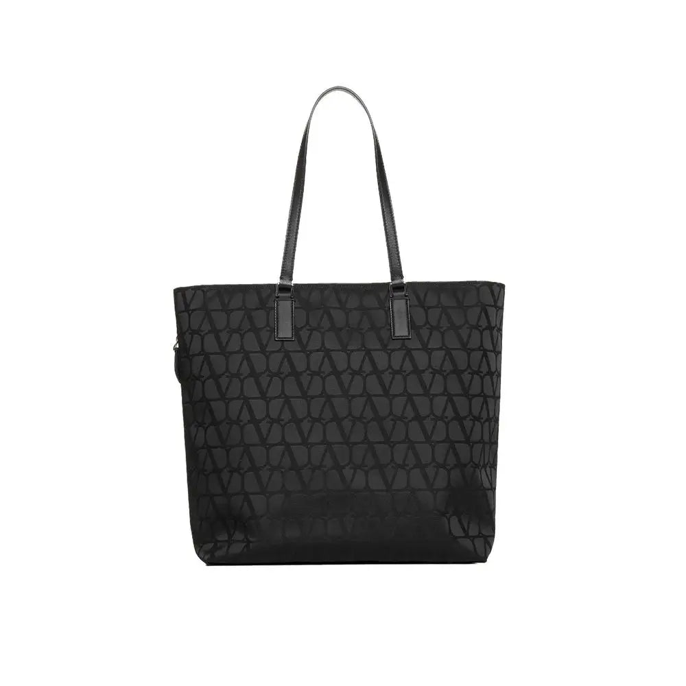 Valentino Garavani Schwarze Baumwolltasche