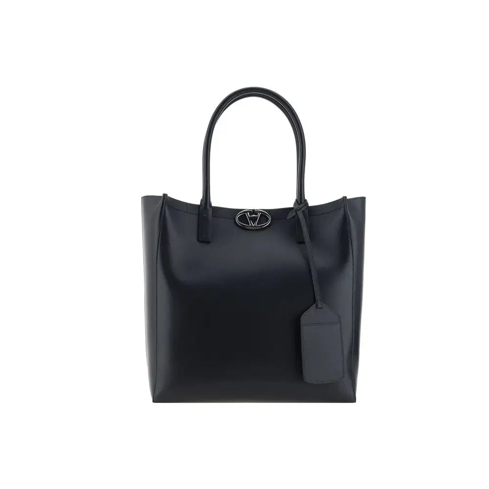 Valentino Garavani Schwarze Kalbsleder-Tasche