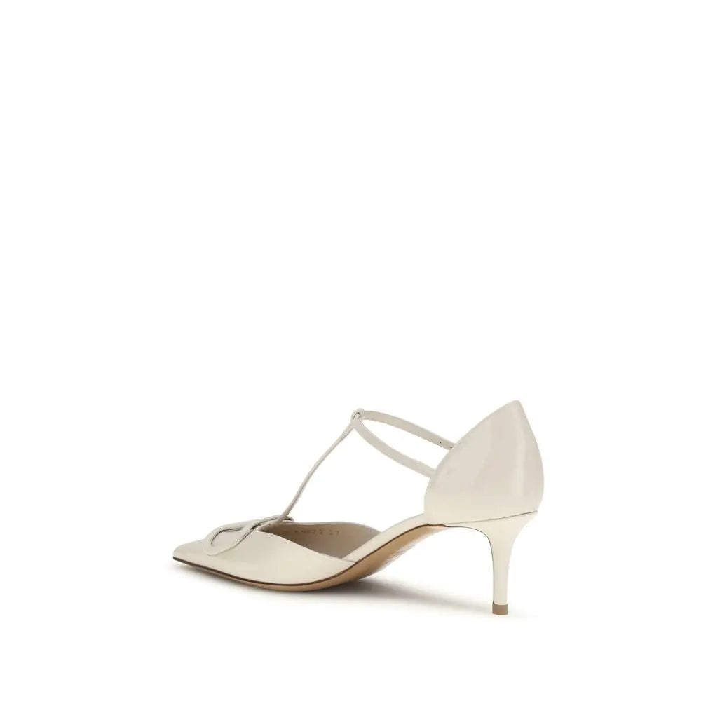 Valentino Garavani Schwarze Pumps aus Kalbsleder Bos Taurus mit hohem Absatz