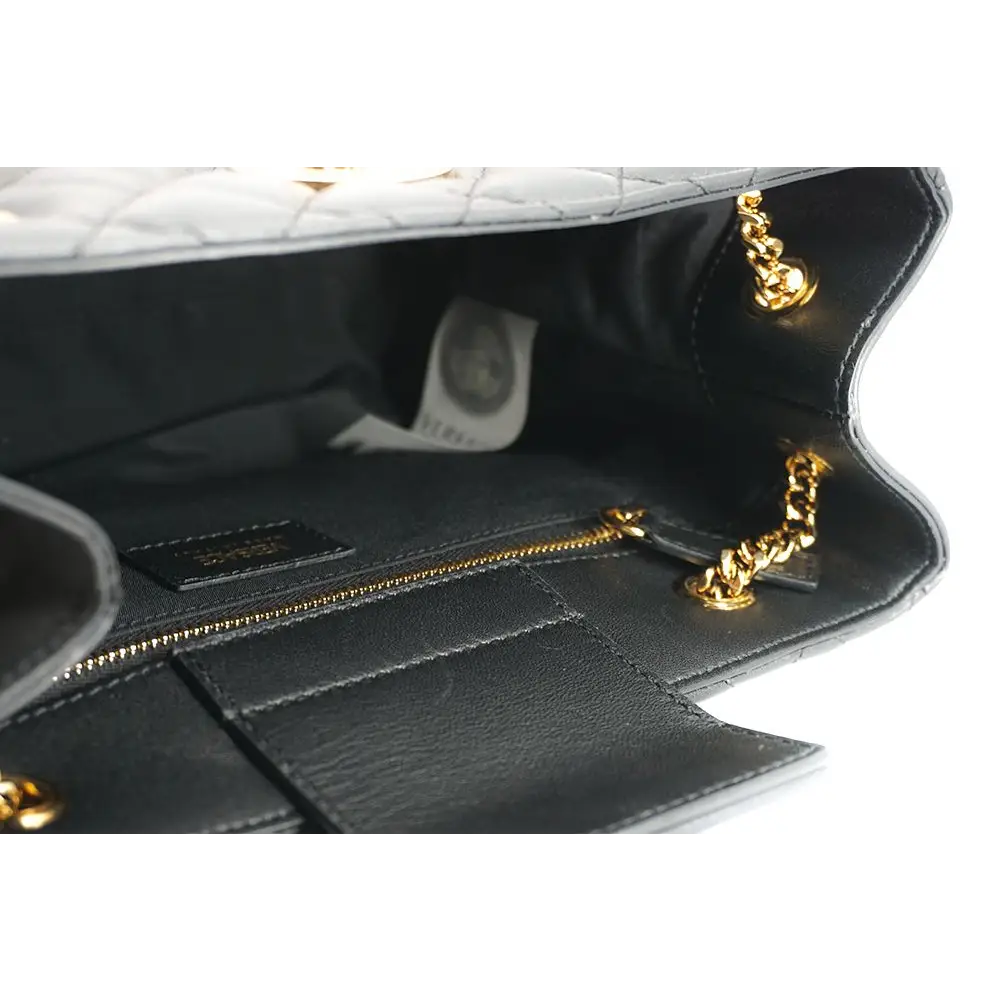 Versace Elegante gesteppte Nappaleder-Tasche
