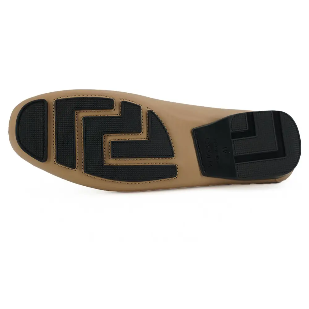 Versace Exquisite Medusa Loafers aus goldfarbenem Leder