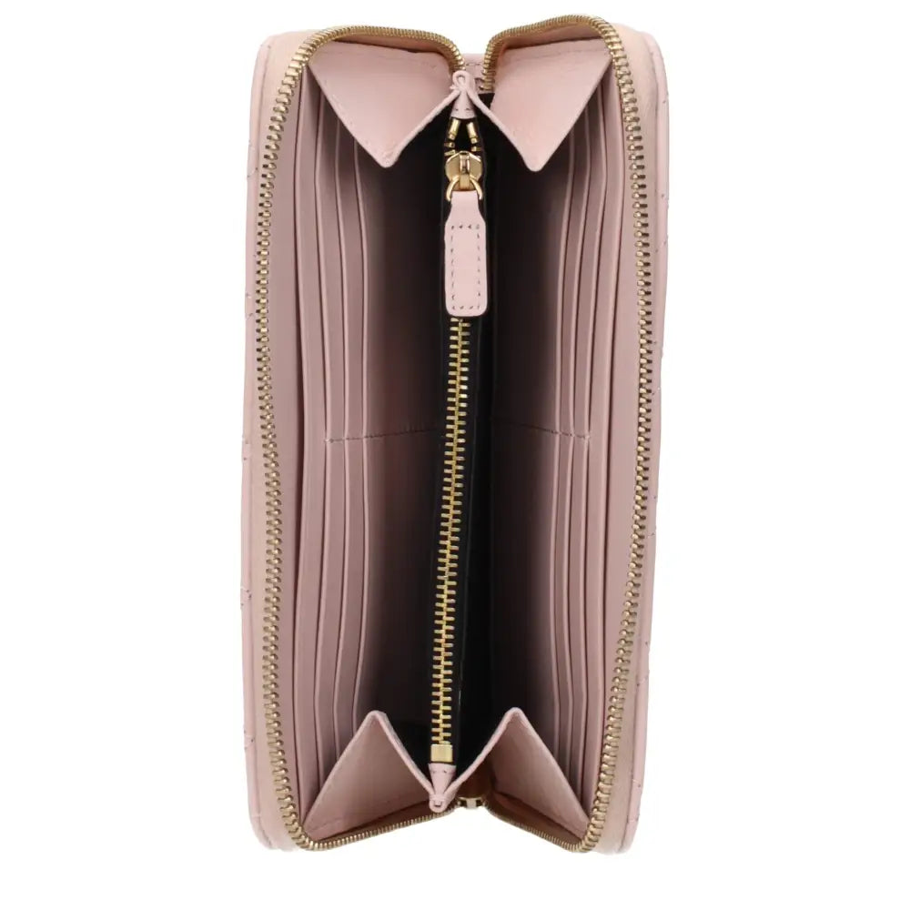 Versace Rosa Leder-Geldbörse